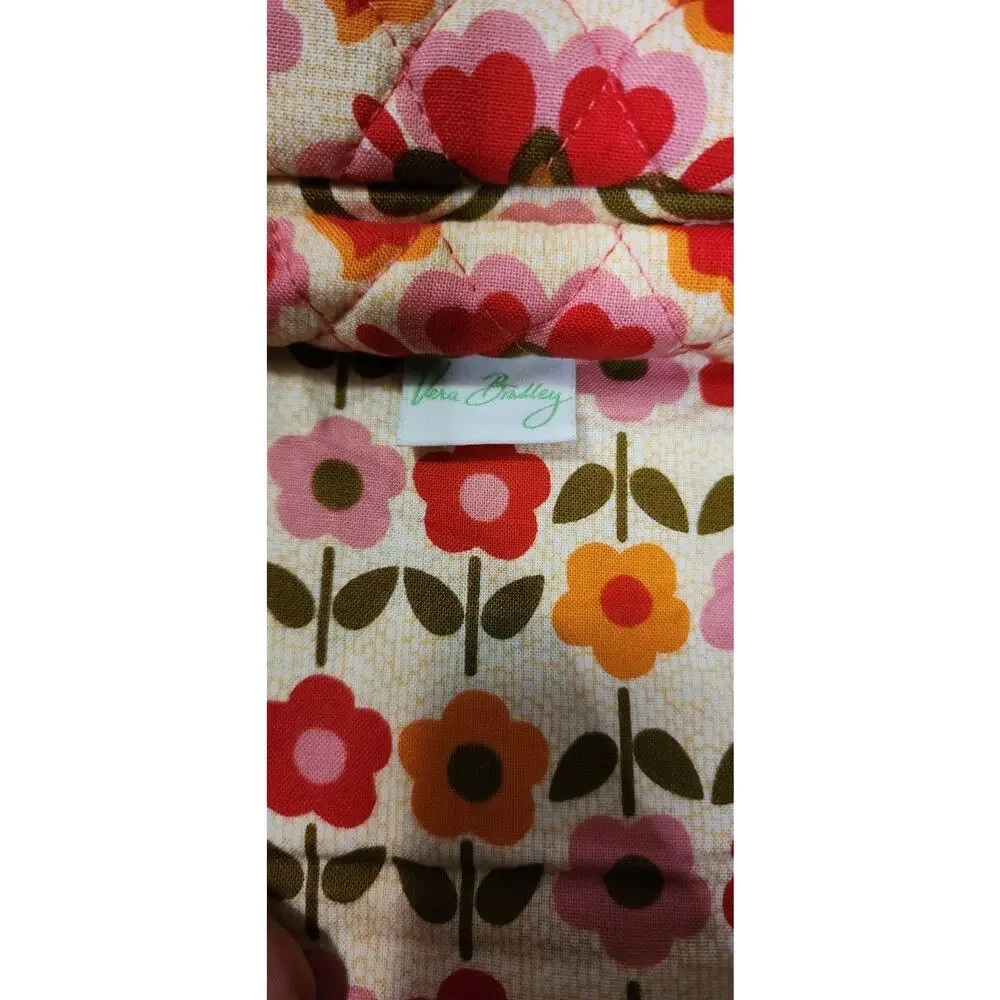 Vera Bradley Travel Floral Jewelry Soft Case Pre-owned. B38